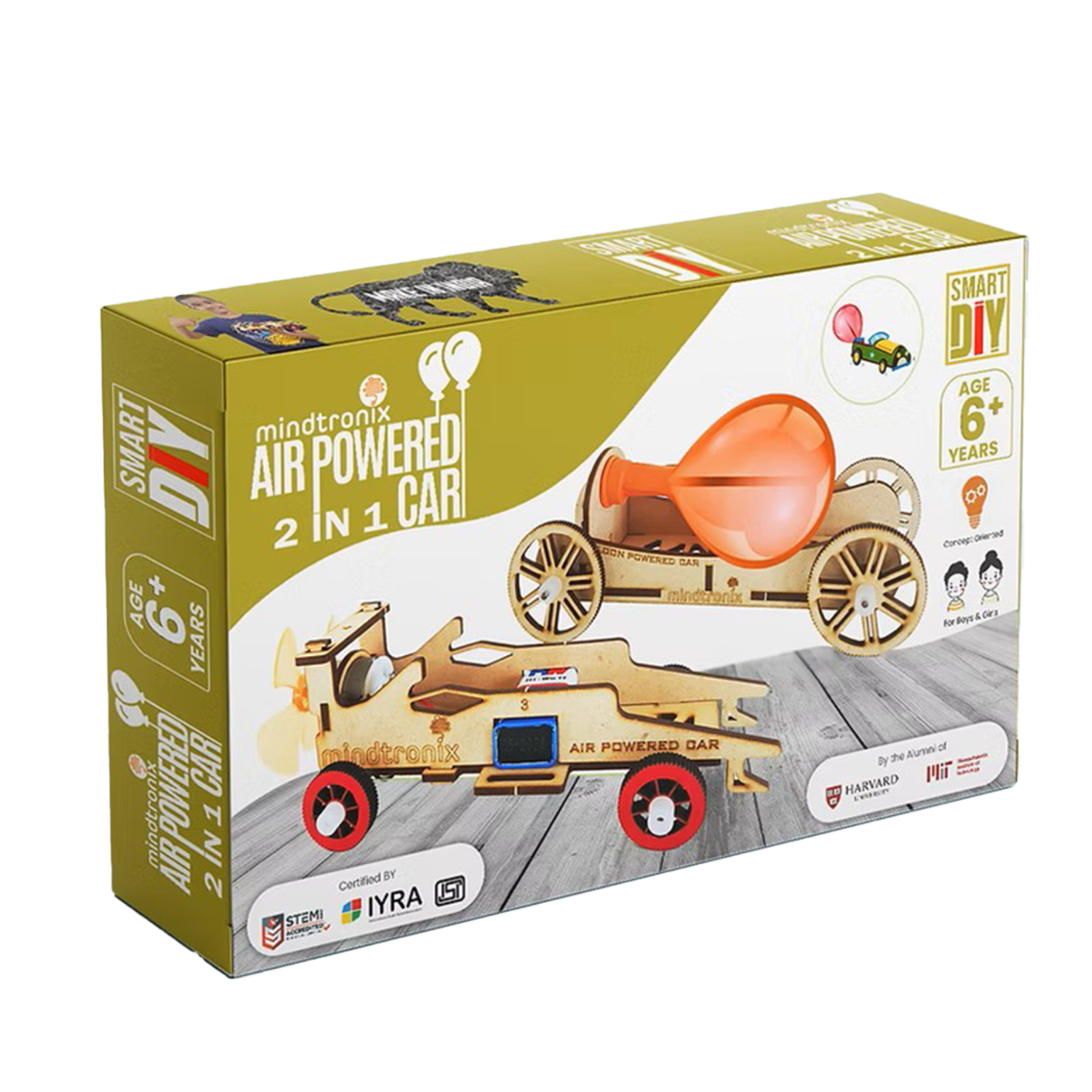 DIY Air Powered & Balloon Powered Car