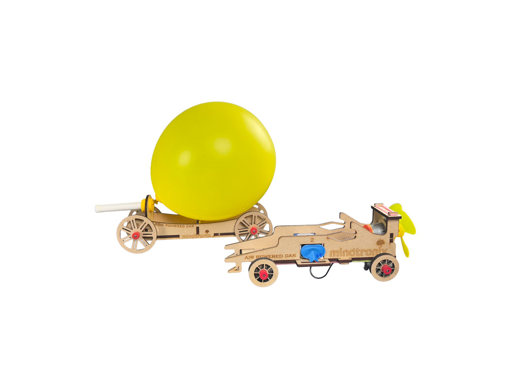 DIY Air Powered & Balloon Powered Car