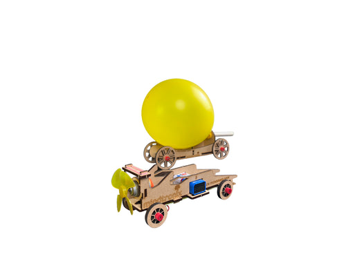 DIY Air Powered & Balloon Powered Car