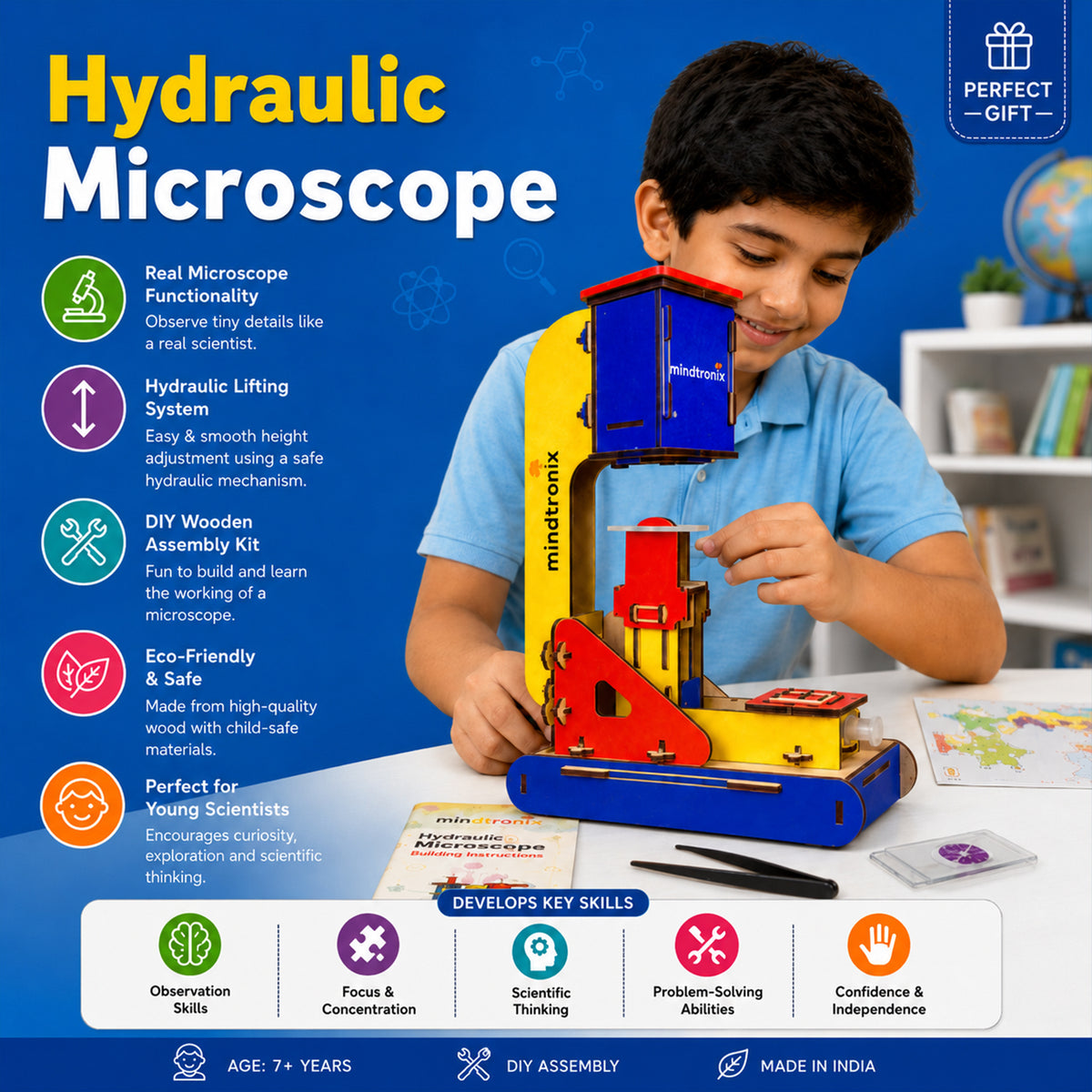 DIY Hydraulic Microscope